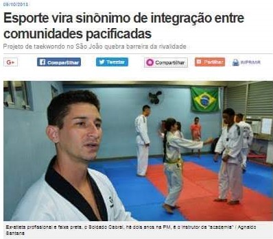 3º sargento da reforma da PMERJ, Raphael Cabral